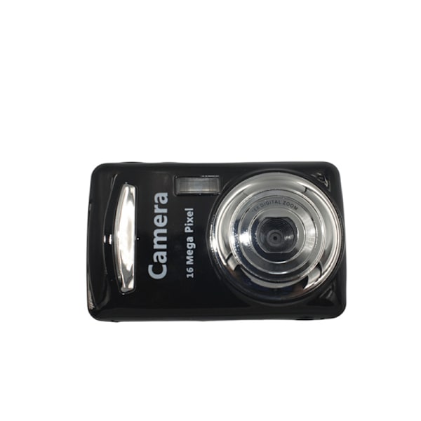 INF 1080P, 16 MP kompakt digitalkamera med 2,4-tommer skærm - 32 GB Sort