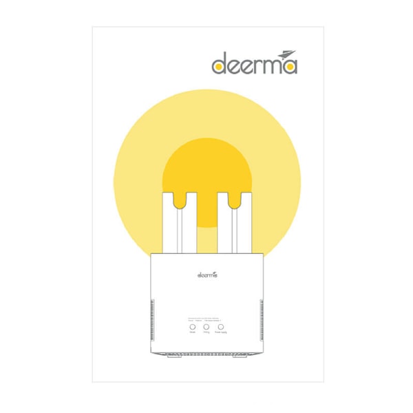 Skotørrer Deerma DEM-HX10W