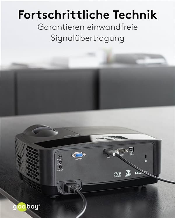 Optisk hybrid höghastighets HDMI-kabel (AOC)
