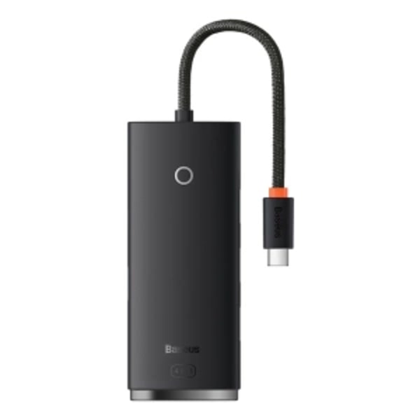 HUB-adapter 4-portars USB-C Baseus OS-Lite 25cm (svart)