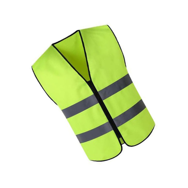 Varselväst Hög Synlighet Reflex - Fluorescerande Gul (2-Pack) - One Size Passar De Flesta