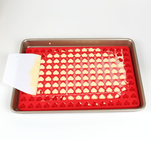 Mini Bakform för Kakor och Choklad Red Red
