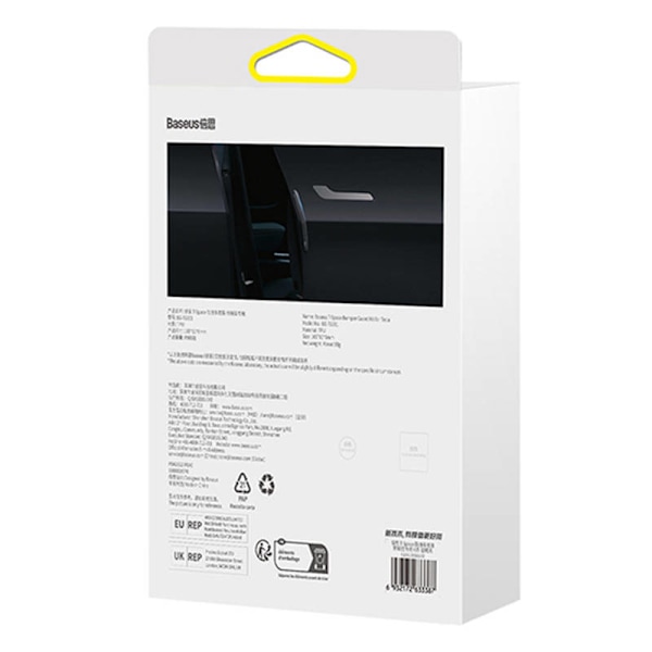T-Space Bumper Guard Kit til Tesla Baseus Pakke med 6 (sort)