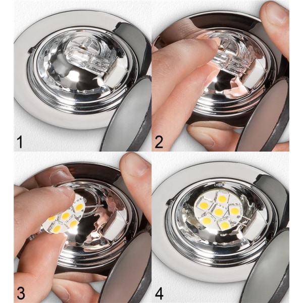 LED-strålkastare, 1,5 W