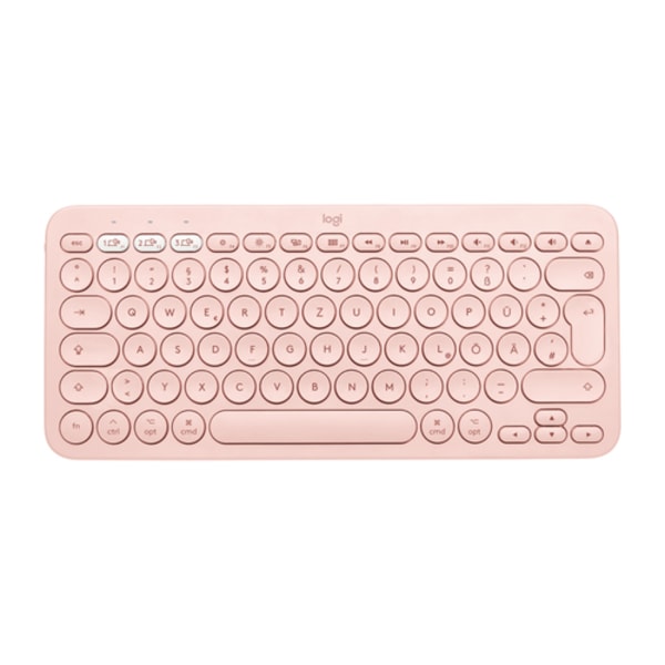 K380 for Mac Multi-Device Bluetooth Keyboard, Rose (Nordic)