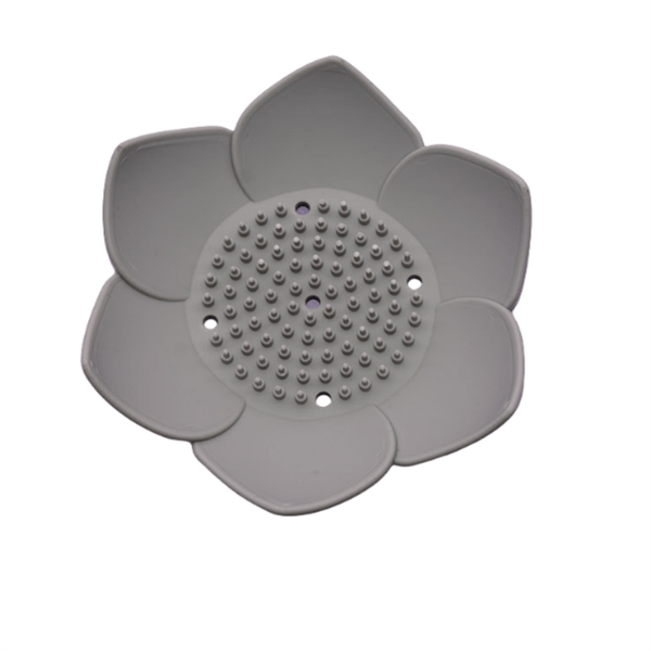 Ny Kreativ Sæbedispenser Med Dræn Grey Grey