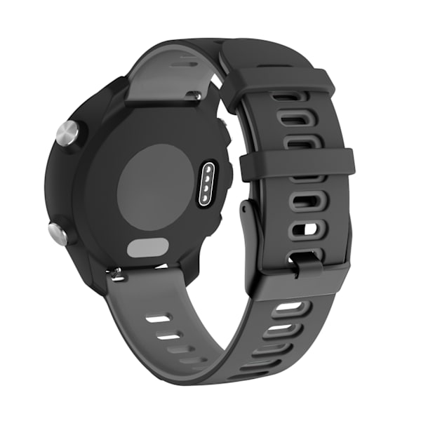 INF Garmin Forerunner 245 / 645 / Vivoactive / Vivomove armbånd silikone Sort