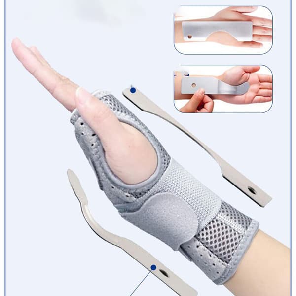 Säädettävä rannetuki Left hand L L
