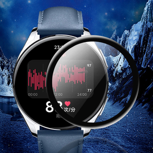 3D-böjt skärmskydd för Xiaomi Watch S2 42 mm