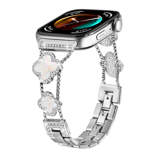 Huawei Fit 3 Clover Chain Strap Sølv
