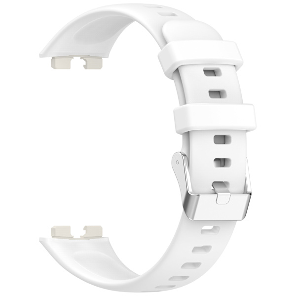 Silikone urrem til Huawei Band 9 & Band 8 Hvid