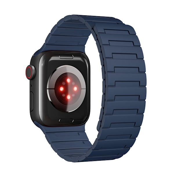 Magnetisk løkkerem til Apple Watch (42/44/45/49 mm) - EU-patent Mørkeblå
