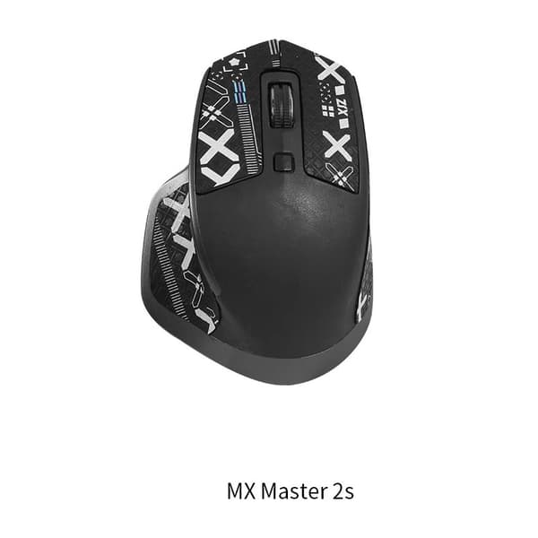 Forbedrede grebsmusemærkater til Logitech MX Master 2/2S Black Black