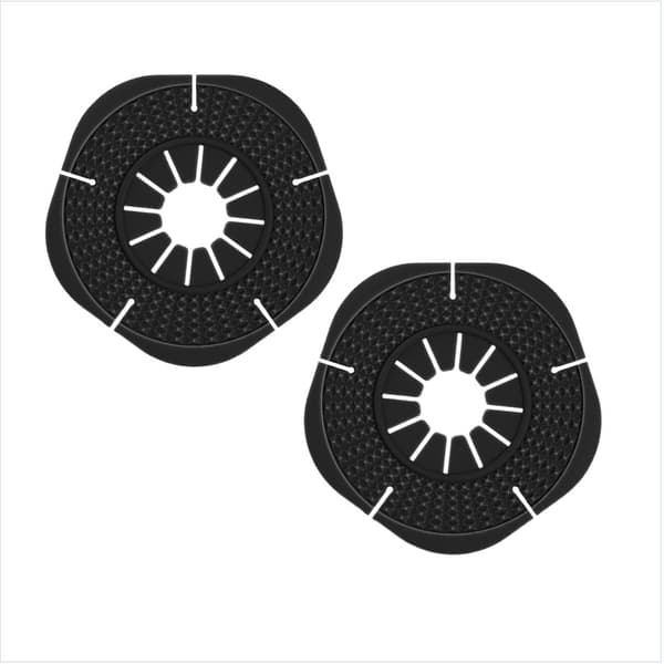 Vindrutetorkarhål Skyddskåpa - 2-pack Black L Black L