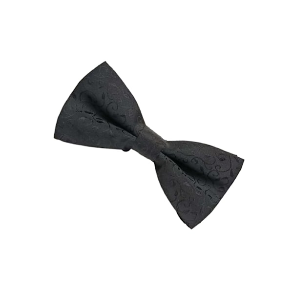 Svart fluga - NJ-27 | Elegant förknuten halsduk