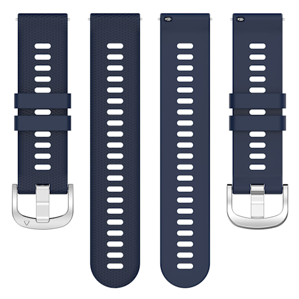 Silikoniranneke Garmin Forerunner 265S: Garmin Forerunner 265S Tummansininen 18 mm
