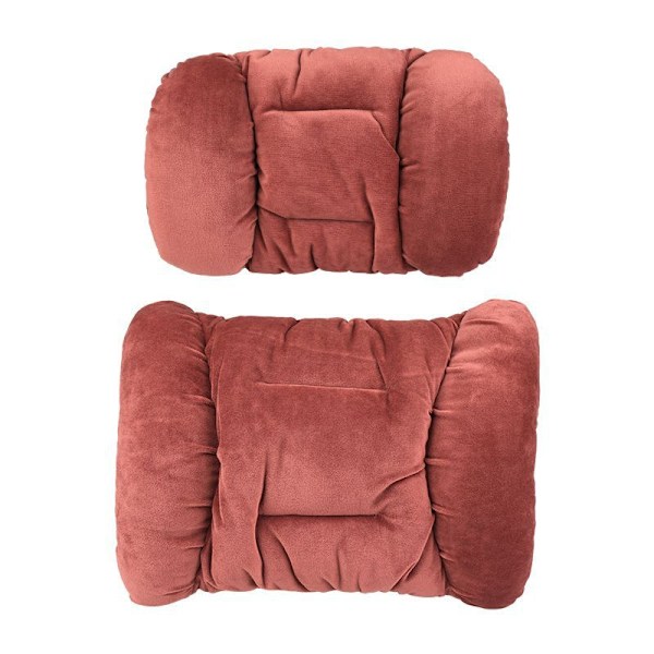 Auton ristiseläntuen tyynysetti Red Red