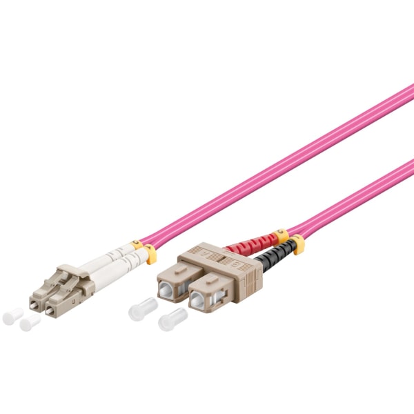 Fiberoptisk kabel, Multimode (OM4) Violett