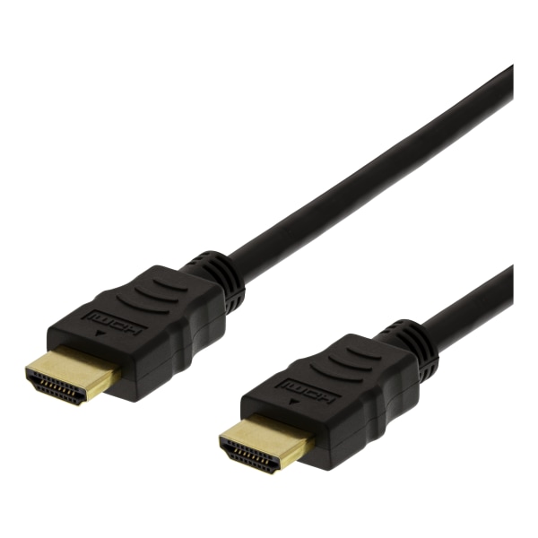 High-Speed Flex HDMI cable, 1M, 4K UHD, black