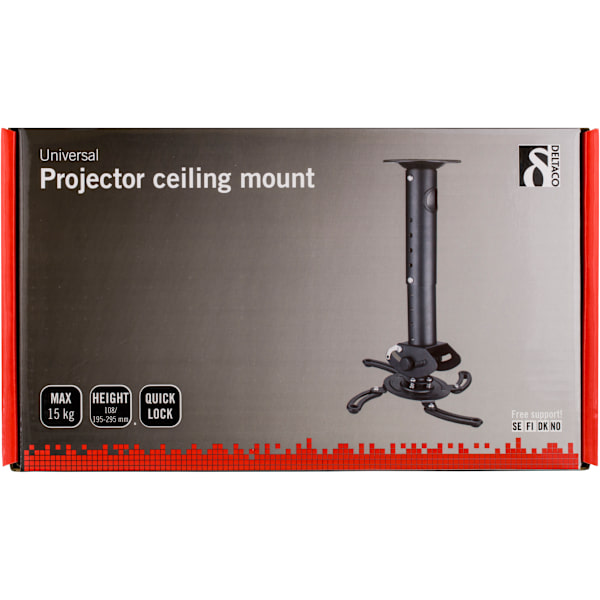 Ceiling mount projector max15kg 302-402mm adjust height