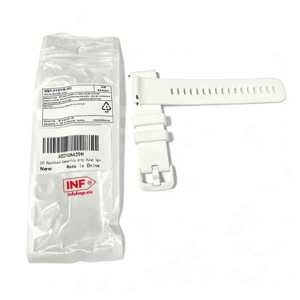 Polar Ignite/Unite armband silikon White White