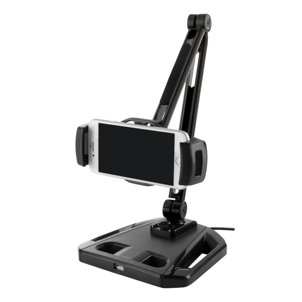 Smartphone & tablet stand with suction cup, 4"-12.9"