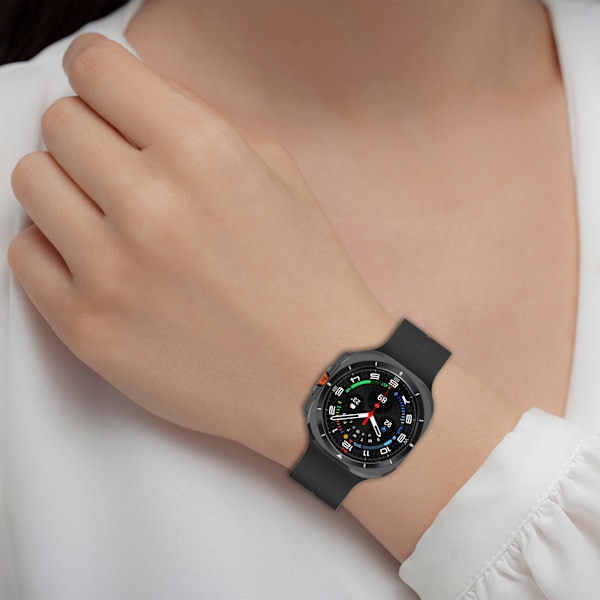 Urrem med magnetisk spænde, Samsung Watch Ultra 24mm Sort