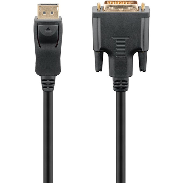 Adapterkabel för DisplayPort™/DVI-D Guldpläterad