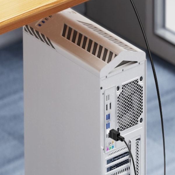 USB 3.0 B Han(M) til C Hun(C-F) Adapter (2 stk.) - Hurtig dataoverførsel