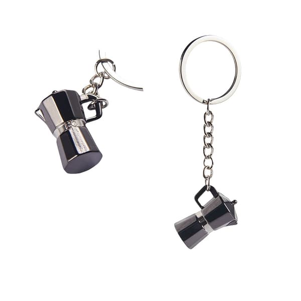 Moka Pot Nyckelring Model 1