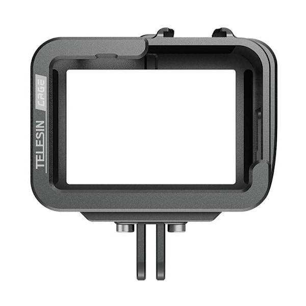 TELESIN aluminiumbur för GoPro Hero 12/11/10/9 +vertikal adapter