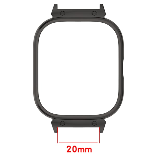 Metallram Fodral för CMF Watch Pro(D395) Silver