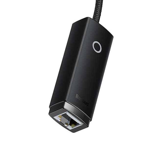 Nätverksadapter Baseus Lite Series USB-C till RJ45 (svart)