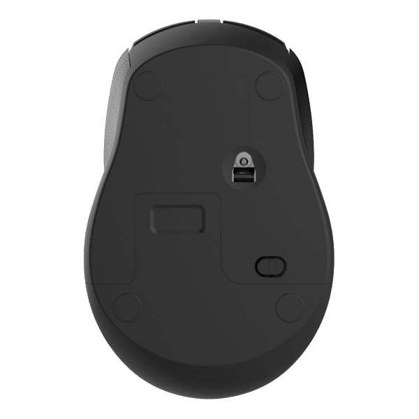 Wireless office silent mouse, USB receiver, rubber coated