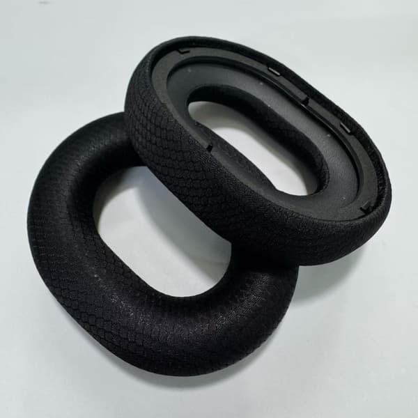 Mesh Fabric Öronkuddar Ersättning Kompatibelt med Razer BlackShark V3 Pro - 2-Pack