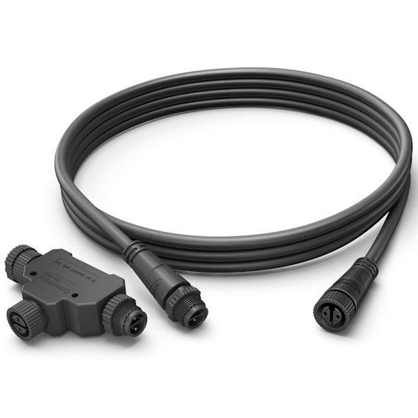 Hue Outdoor T-koppling + 2,5m kabel