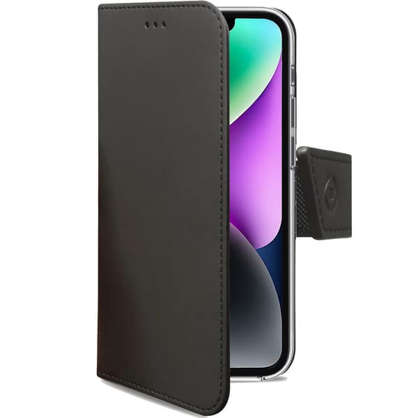 Lompakkokotelo iPhone 14 musta