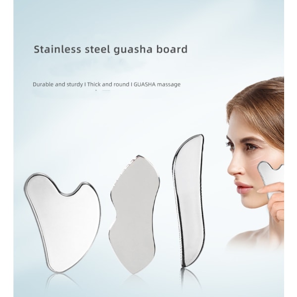 Gua Sha ansiktsverktyg massageskrapa