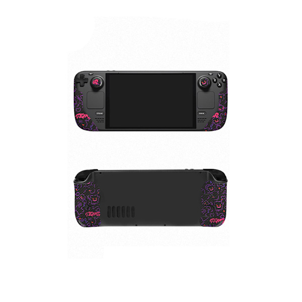 Gengar Decal Skin för Steam Deck - Handhållen Controller Version