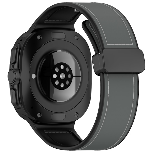 Klockarmband i Silikon för Samsung Watch Ultra 47mm Grå