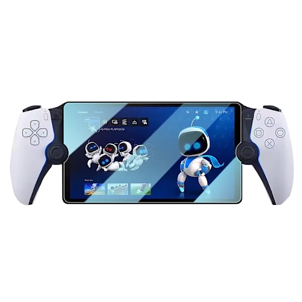 8-tums HD-skärmskydd i härdat glas för PlayStation Portal PS5