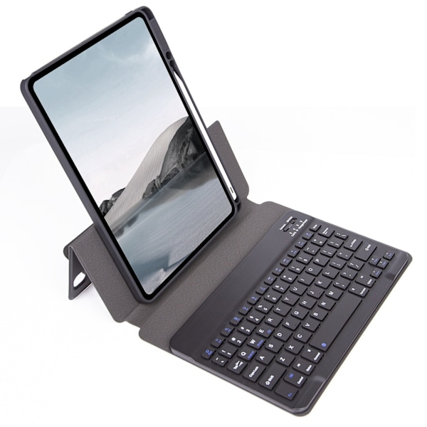 Löstagbart Bluetooth-tangentbordsfodral för iPad iPad Pro10.2/10.5/Air3 Svart