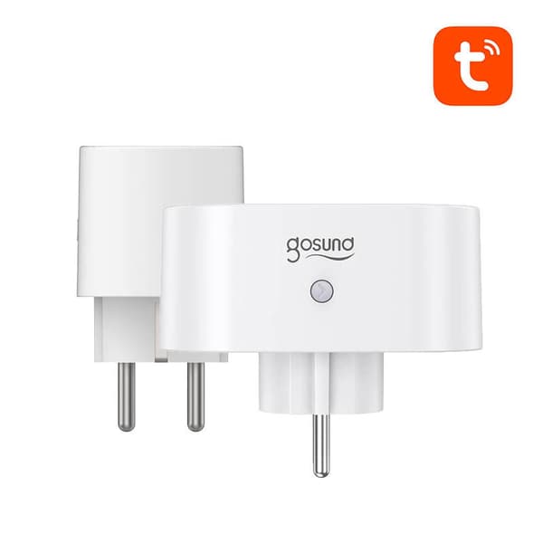 Dubbel smart plug WiFi Gosund SP211 (2-pack) 3500W Tuya