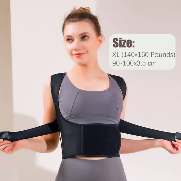 Ryhtiä korjaava selkätuki XL XL