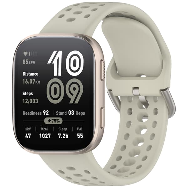 Klockarmband i Silikon för Amazfit Bip6 (A2435) LightGrey LightGrey