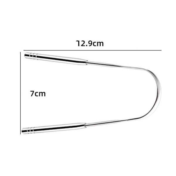 Tungskrapa rostfritt stål 3-pack Silver