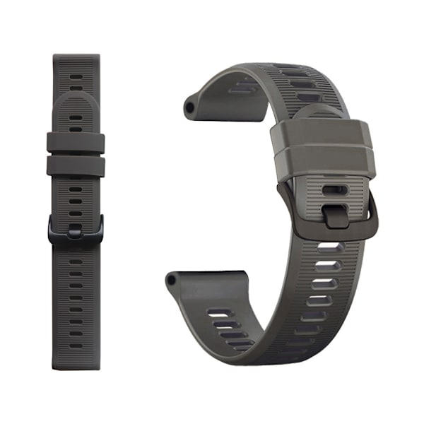 Silikonarmband för Garmin Forerunner 945/935/955/Fenix 7 Grå