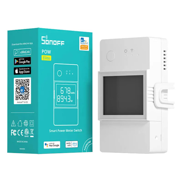 WiFi Smart Power Meter Switch Sonoff POWR320D