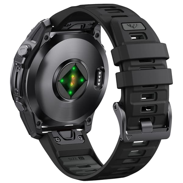 Garmin Fenix 8 Quick Release Strap Black + gray dots 47 mm Black + gray dots 47 mm