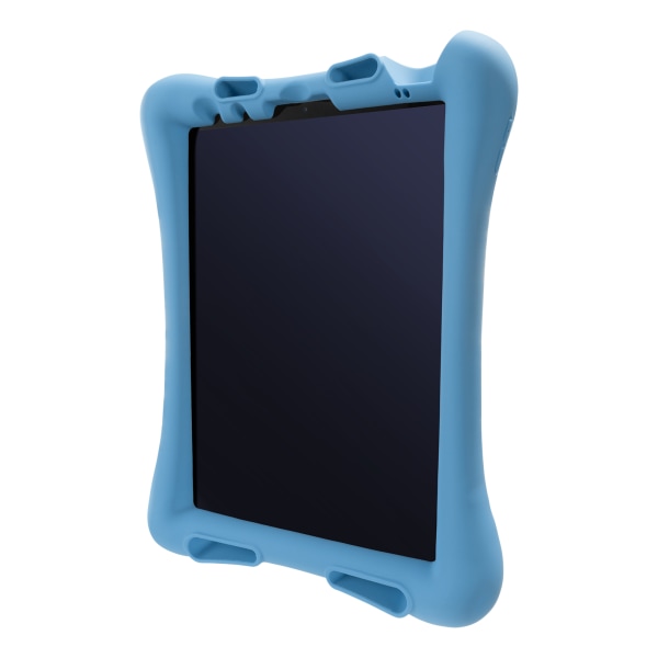 Silicone case, iPad Air 10.9"/Pro 11" 2020/2021, stand, blue